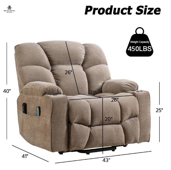 Weight Capacity in Big and Tall Recliners